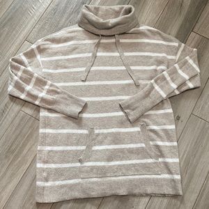 LOFT Tunic Striped Sweater